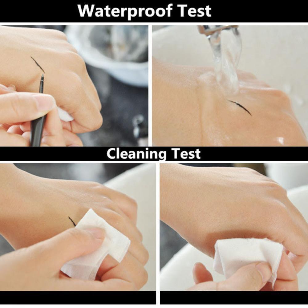 Fashion Beauty Waterproof Liquid Eyeliner Pencil Black Makeup Pen