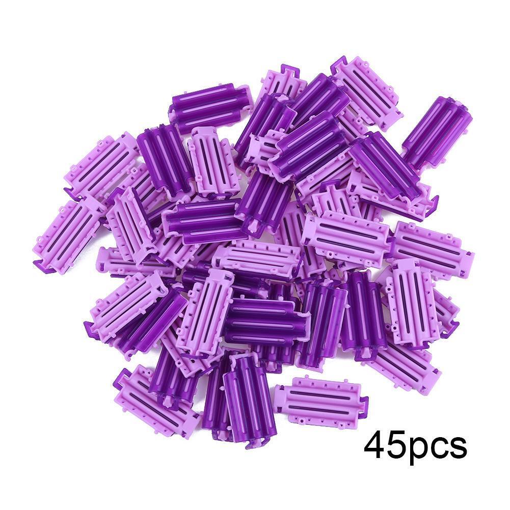 45pcs/Bag Fluffy Hair Roots Perm Invisible Rooting Bar Corn Bar Clip