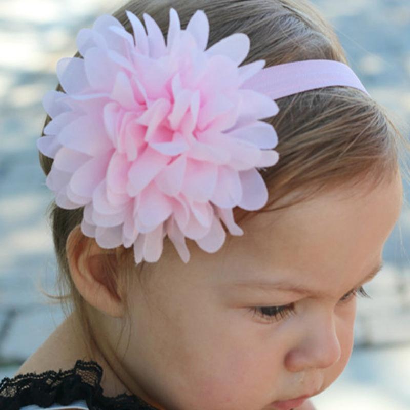10Pcs Kids Baby Girl Toddler Flower Hair Band Headwear Headband Accessories Cute