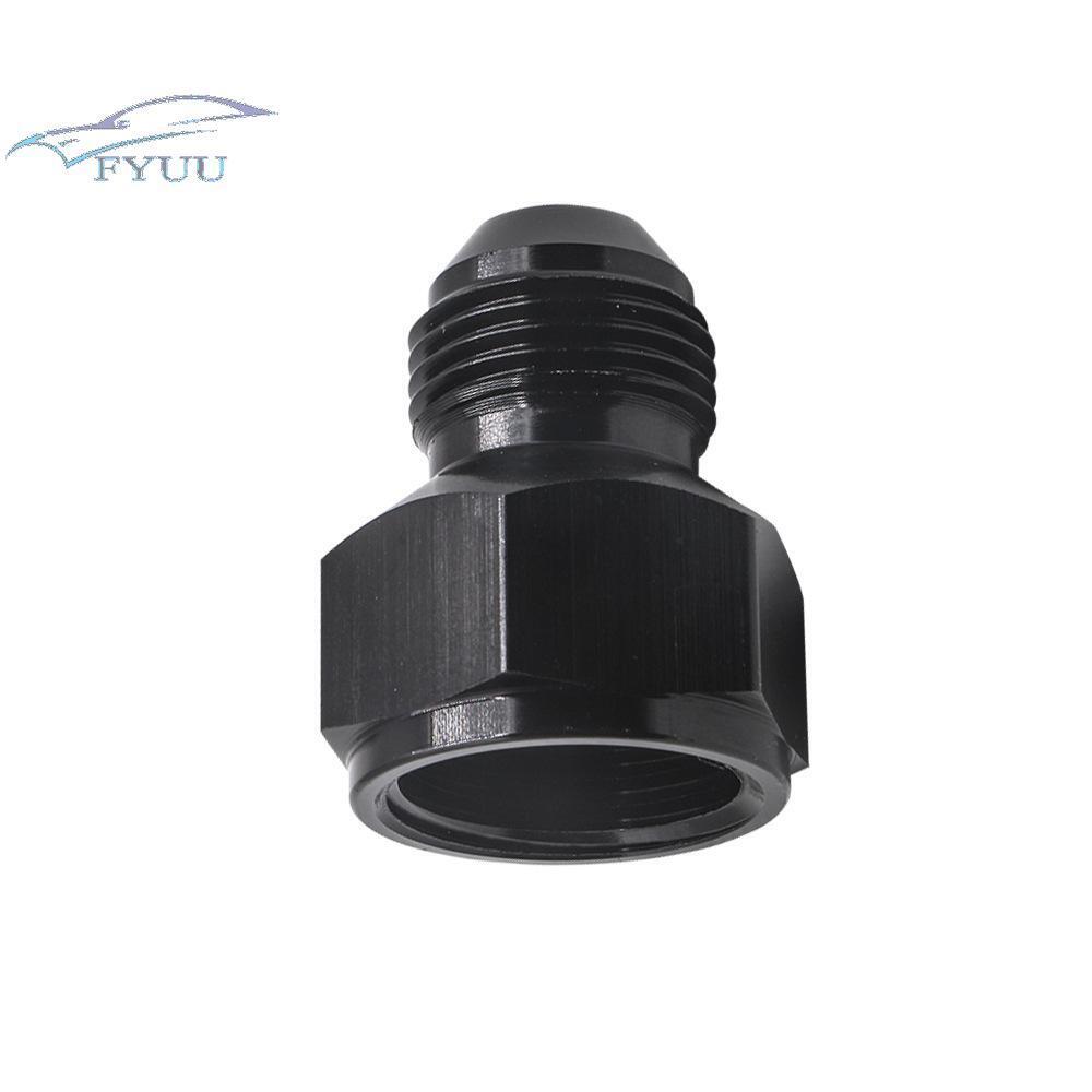 2 Pcs Black Aluminum Alloy 10AN Female to 8AN Male Flare Reducer Fitting Adapter