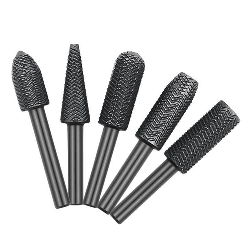 Rotary Burr Set Rotary Tool Bits Grinder Bits for Metal Polishing Wood Carving