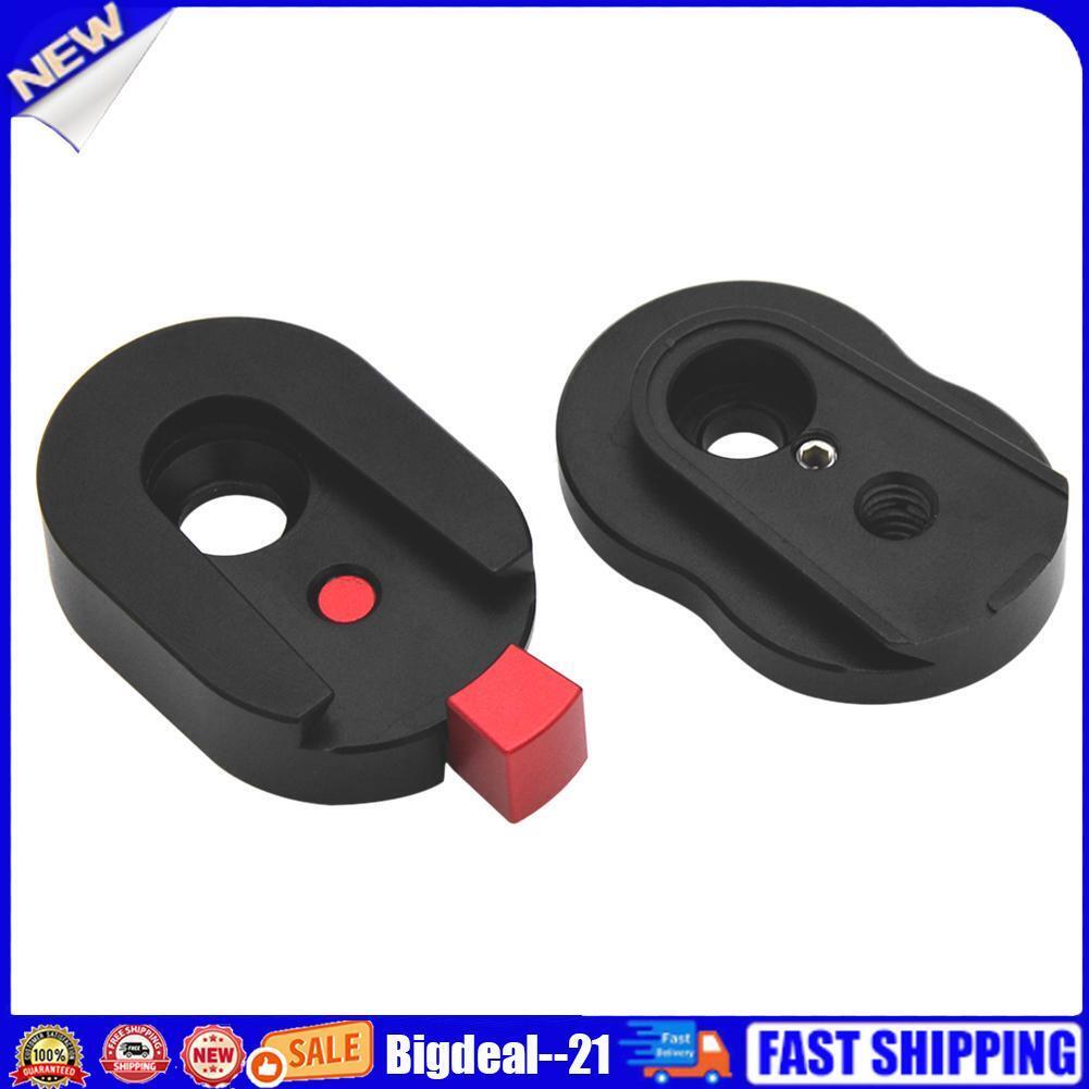 Mini Focus Field Monitor Quick Release Plate for Magic Arm LED Light Camera