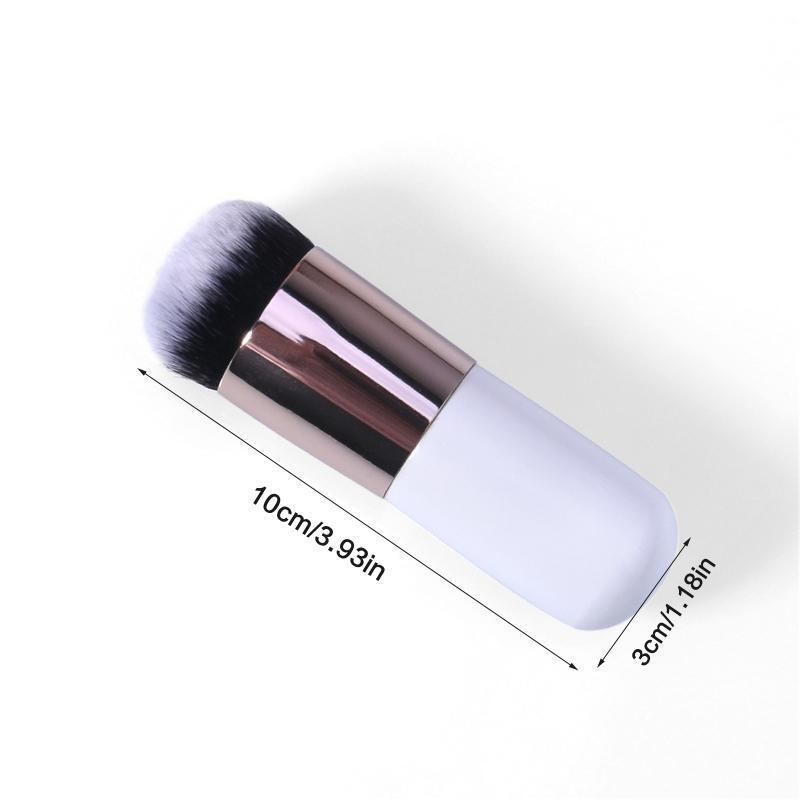 Flat Top Makeup Brushes Foundation Loose Powder Concealer Blending Blush Brush