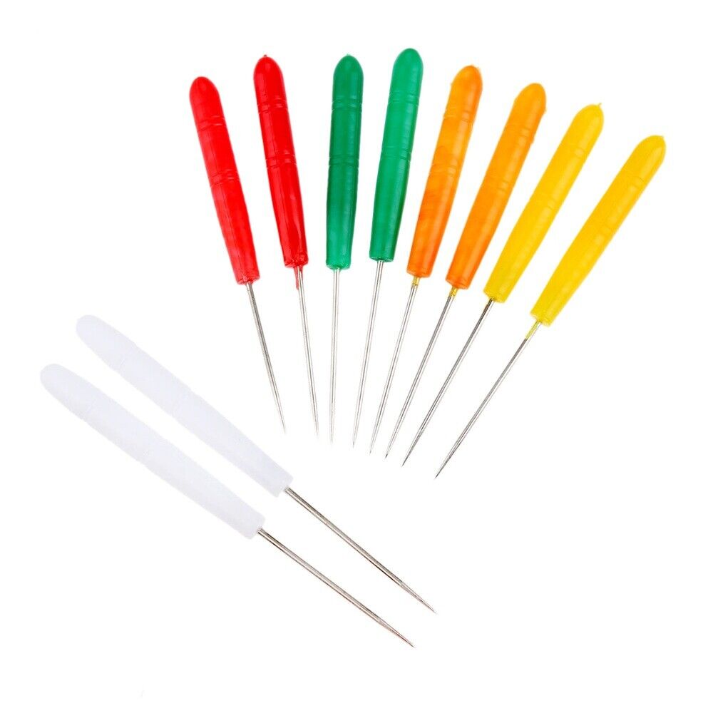 10pcs Sewing Awls for Wallets, Small Bags & Leathercraft Sewing Accessories