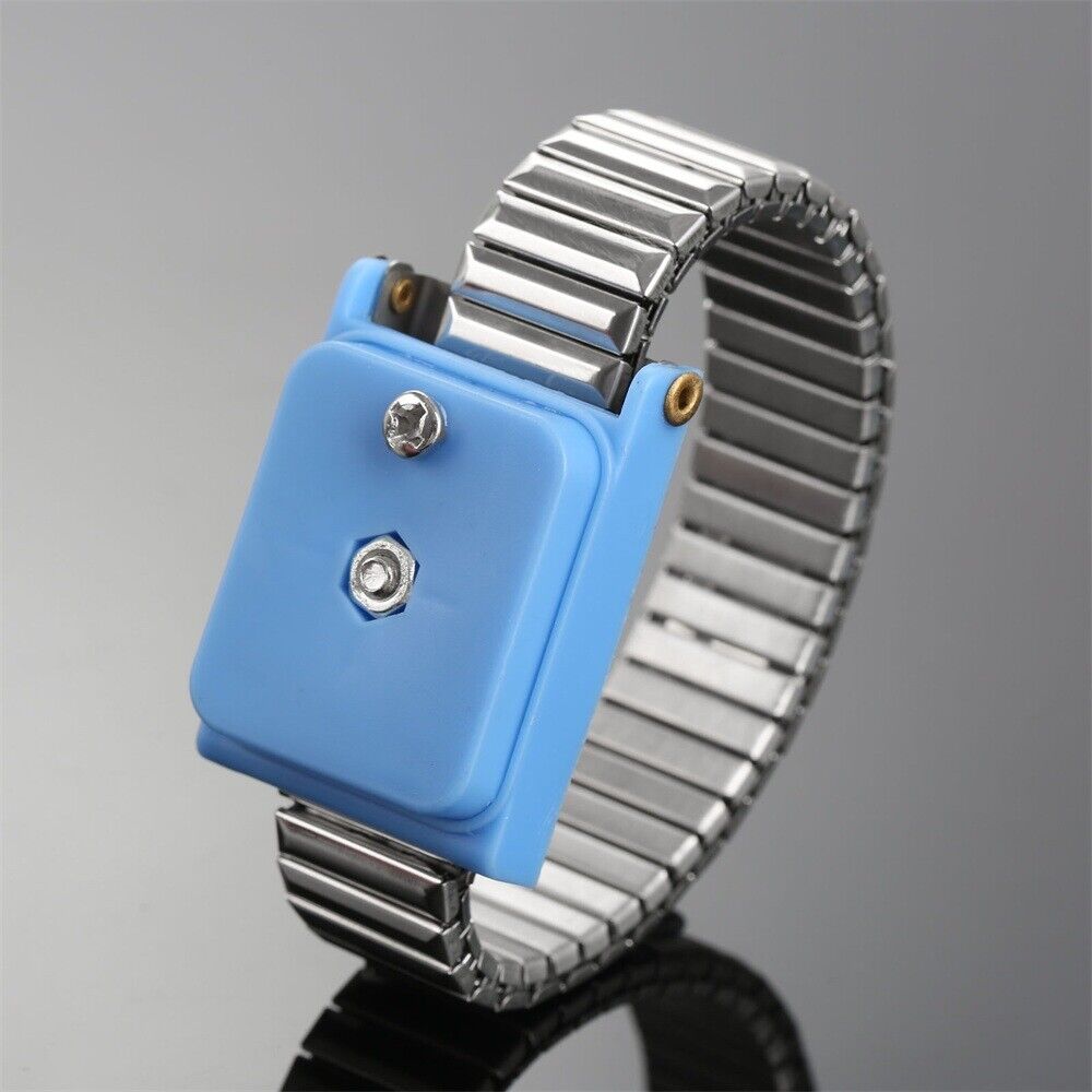 New 1pc Cordless Wireless Antistatic Discharge Cable Wrist Band Prevent Static