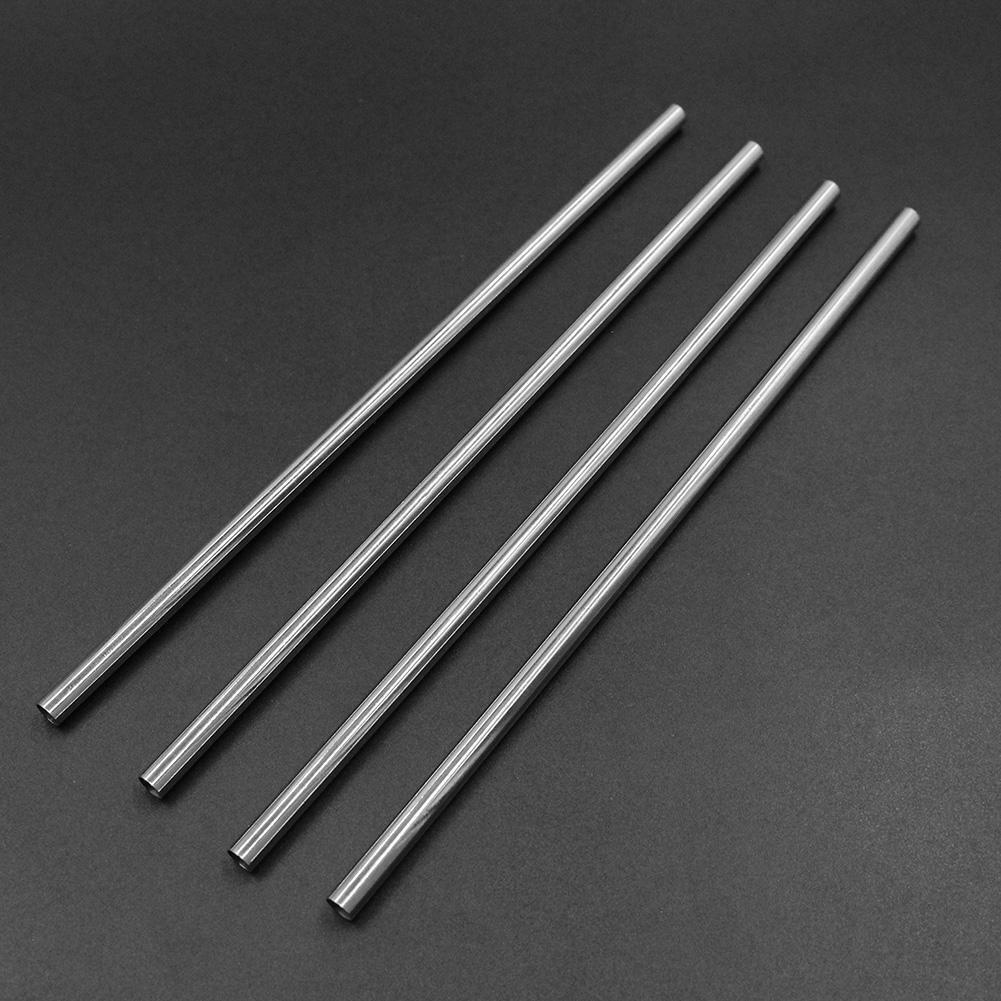 Reusable Stainless Steel Straight Drinking Tube Straw Pipette Suction Pipe