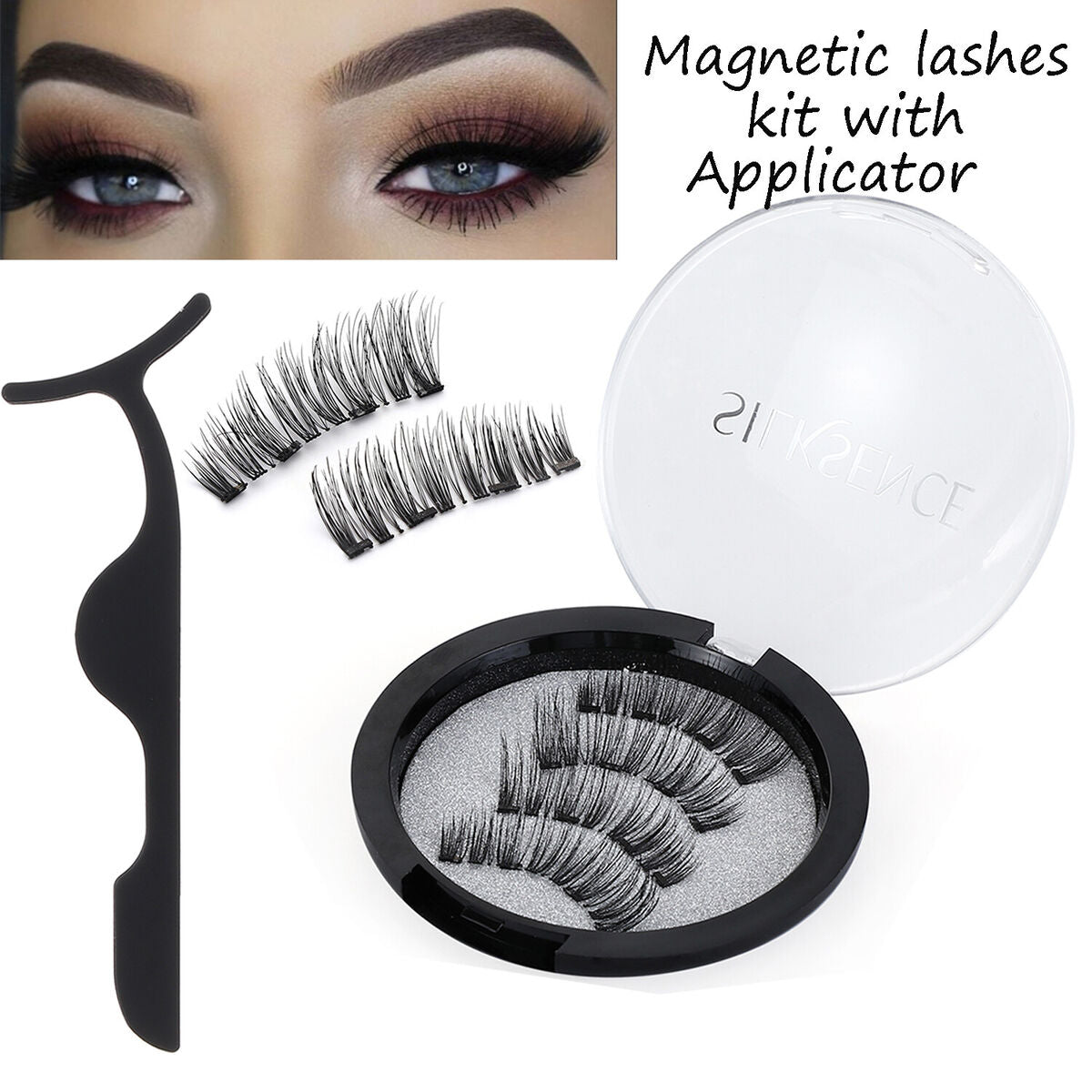 Eyelashes Magnetic Lashes Without Eyeliner No Glue No Liquid Eyeliner Needd