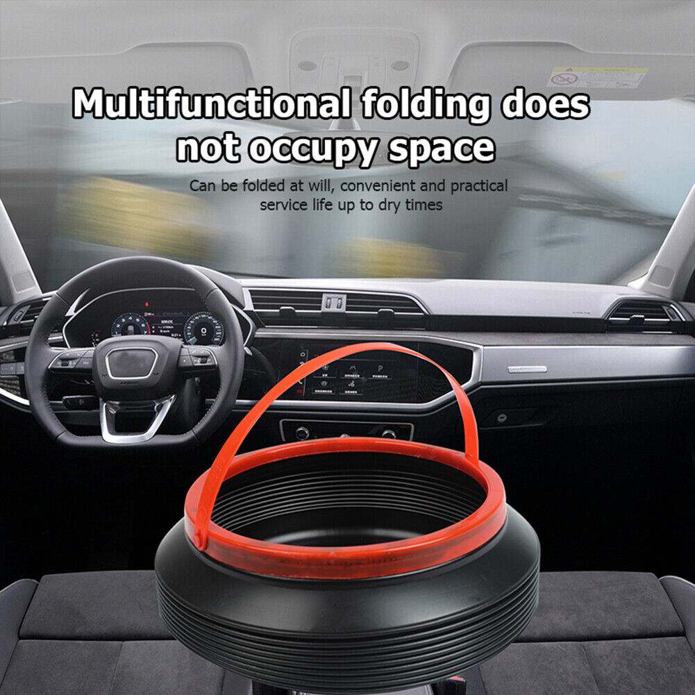 4L Car Folding Trash Collapsible Water Storage Buckets Garbage Container