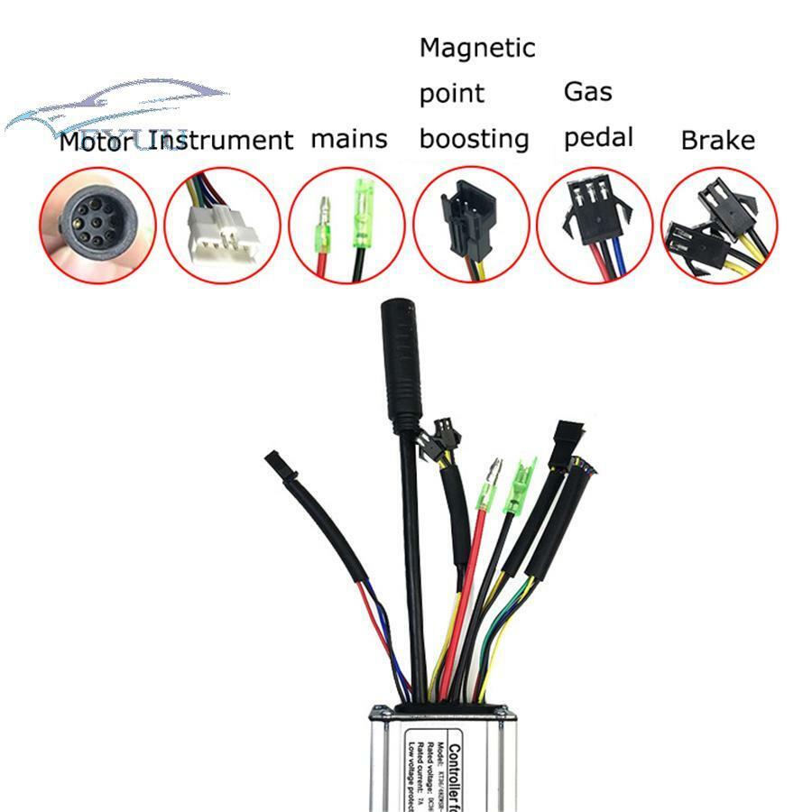 1 Pc 48V 36V 15A Controller For 250W 350W Brushless Motor Ebike Electric Bicycle