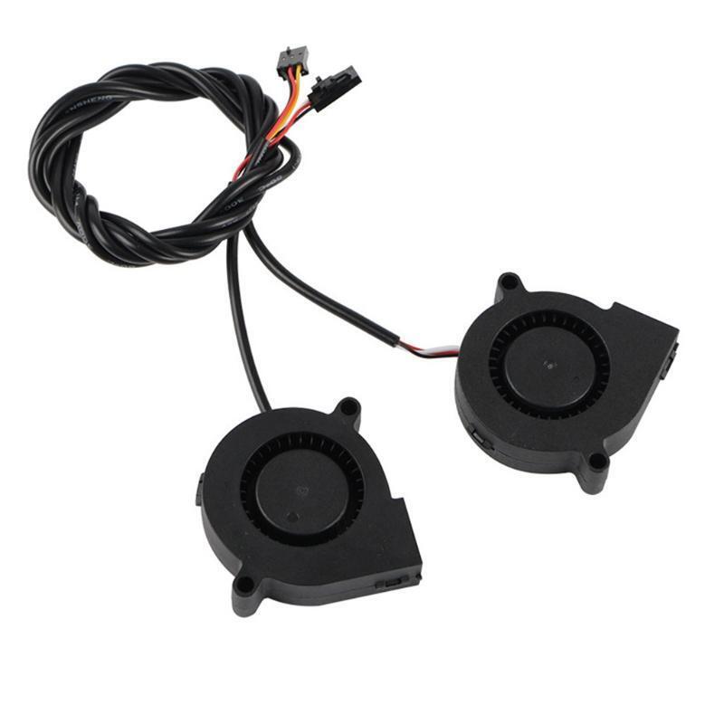 Dual Ball/Sleeve Bearing Brushless Cooling Turbine Fan 2Pcs Prusa I3 Mk3 5V 2Pin