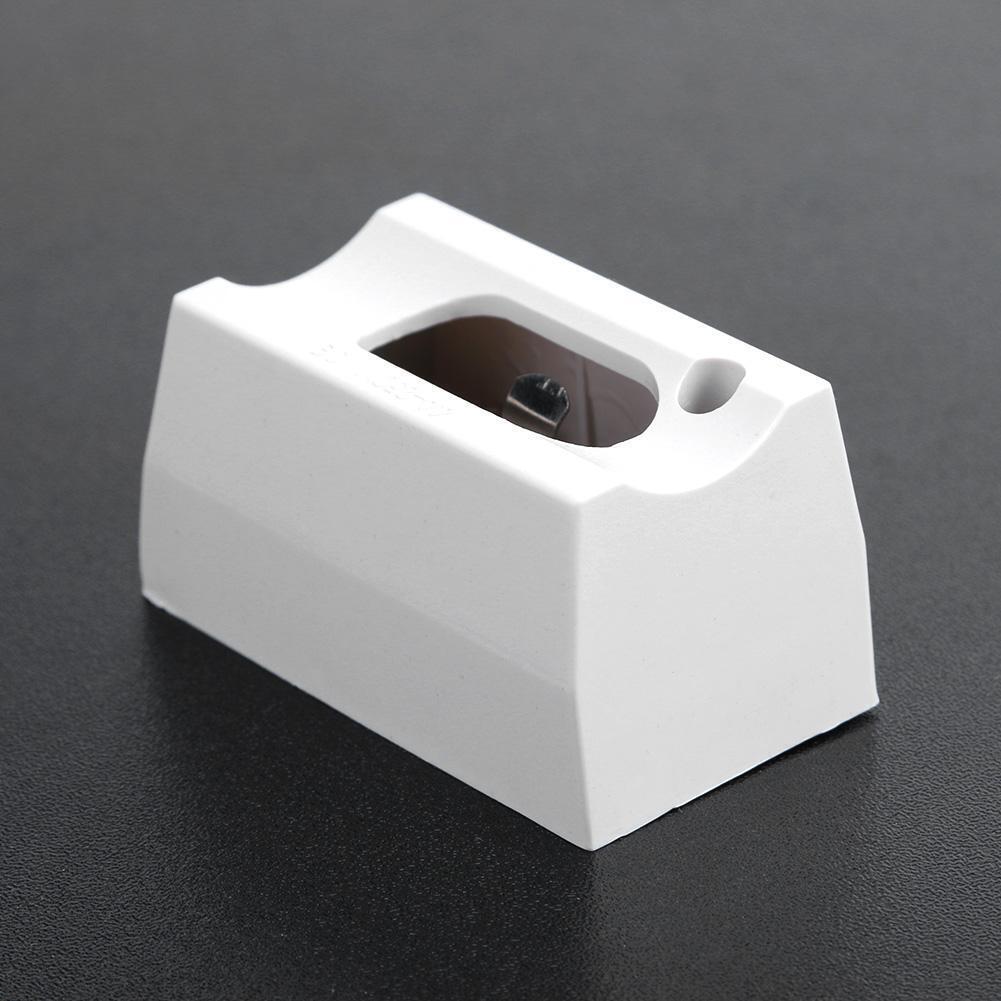 S14S Lamp Holder AC85-250V Mirror Wall Light Socket Base Adapter (White)