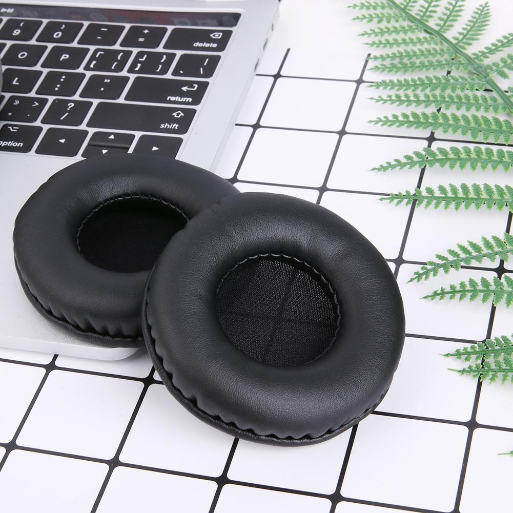 1 Pair Earpads Earmuffs for Sony MDR V55 MDR V500 MDR 7502 Headset (Black)