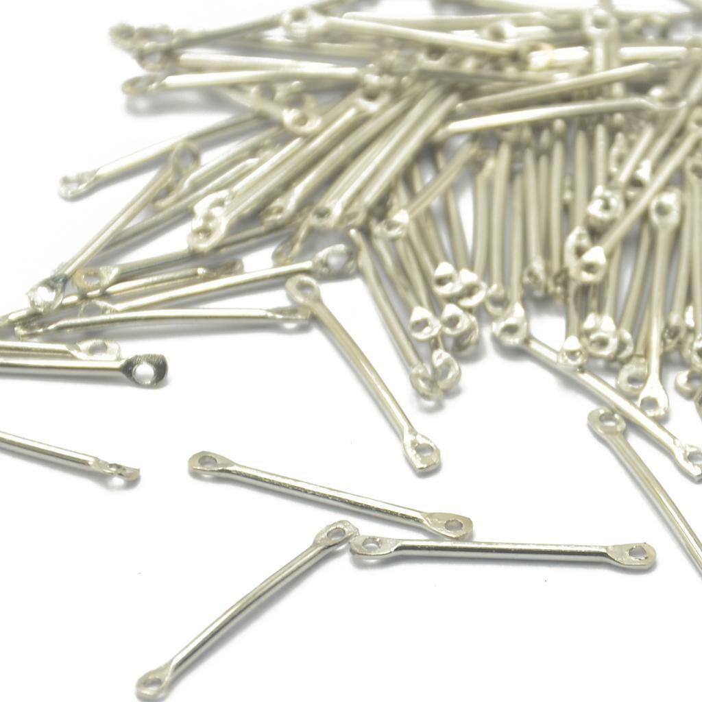 100 *   Bar Connectors for Jewelry Making Beading Crafts Findings