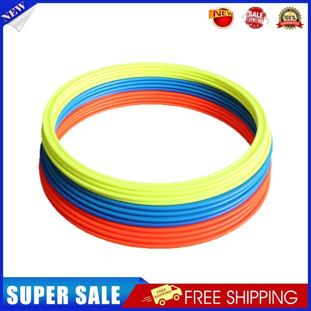 5pcs Football Soccer Speed Agility Rings Sport Training Equipment (30cm)