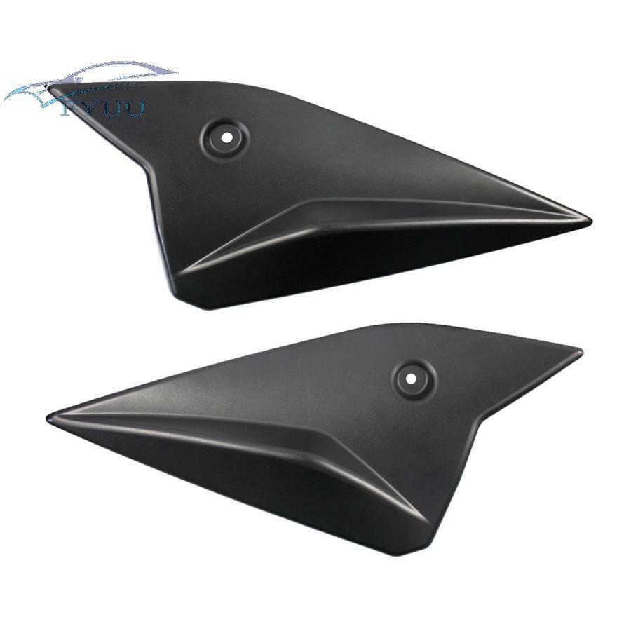 2pc Black Motorcycle Side Panels Fairing Cowl Plate Cover For Yamaha MT-09 14-20