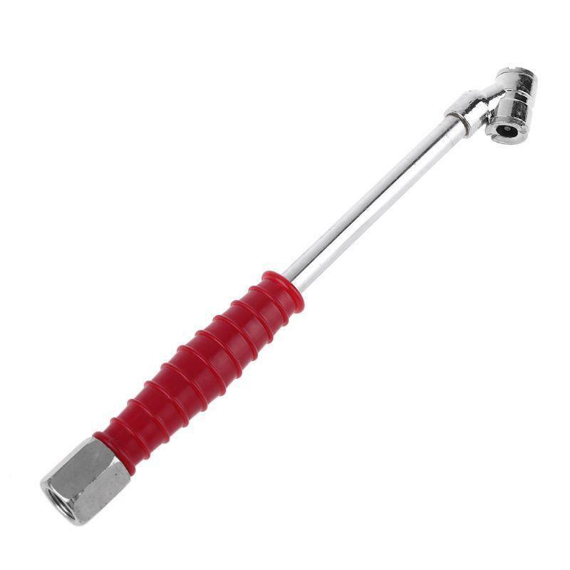 Dual Air Tire Chuck Head 1/4 Inch NPT w Handle for Car Tractor Truck RV Inflator