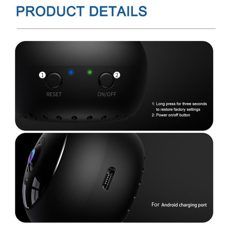 Camera Wireless Wifi Smart Security Camera High Definition 1080p Panoramic Home