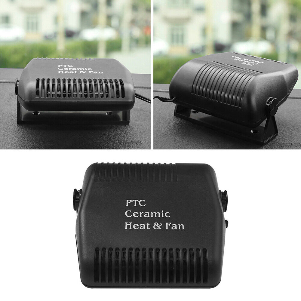 2 in 1 12V 150W Car Heater Demister Defroster Electric Cooling Heating Fan