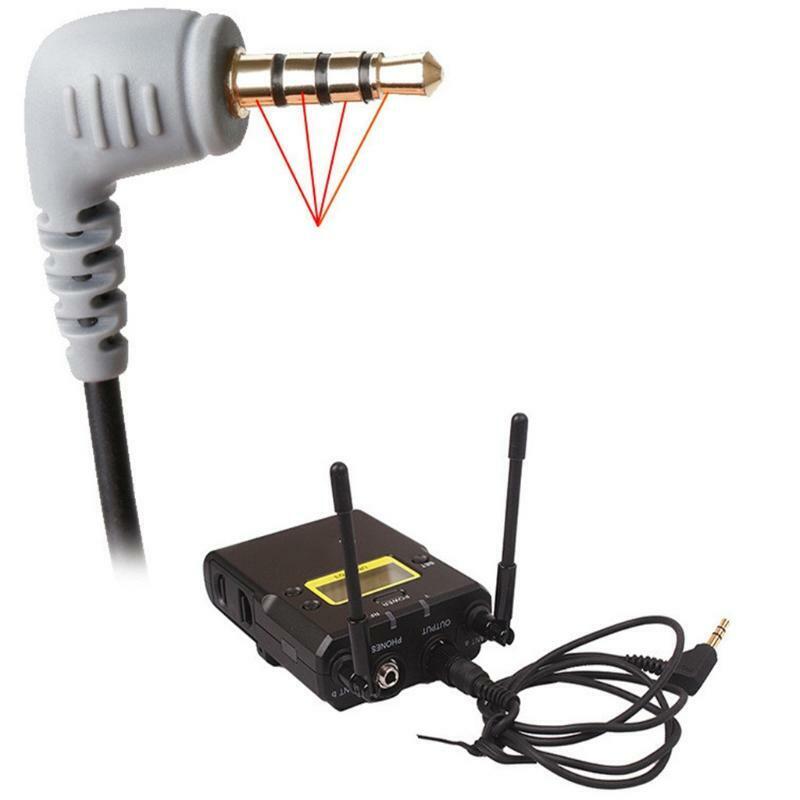 3.5mm TRS to TRRS Adapter - Microphone Adapter TRS-TRRS Replacement Cable