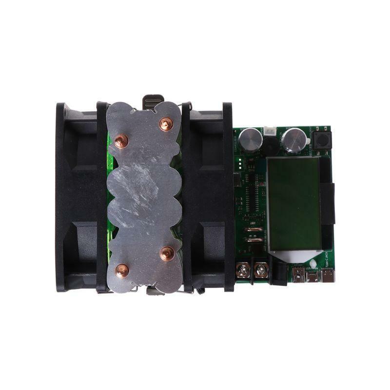 180W Electronic Load Tester USB Adjustable Testing Module Power Meter