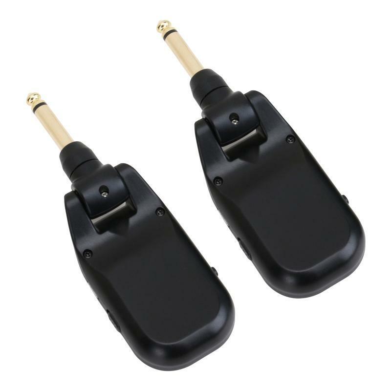 4 Channels Guitar Transmitter Receiver Easy Operation Musical Tool Portable