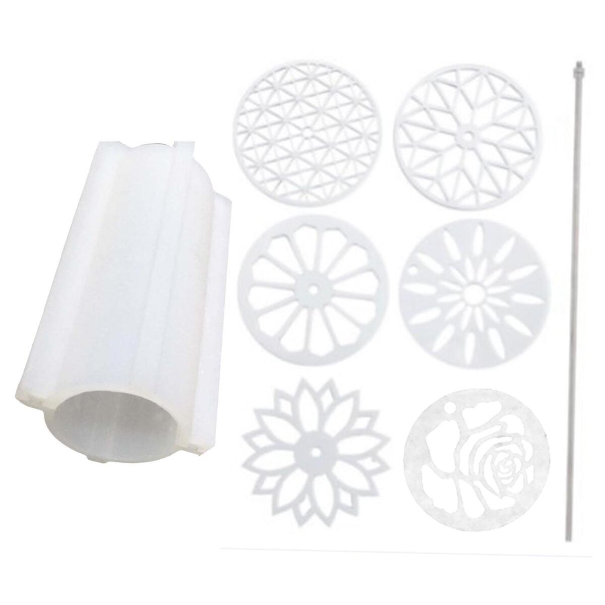 Silicone Long Tube Mold Durable Soap Making Molds for Christmas Cake Biscuit