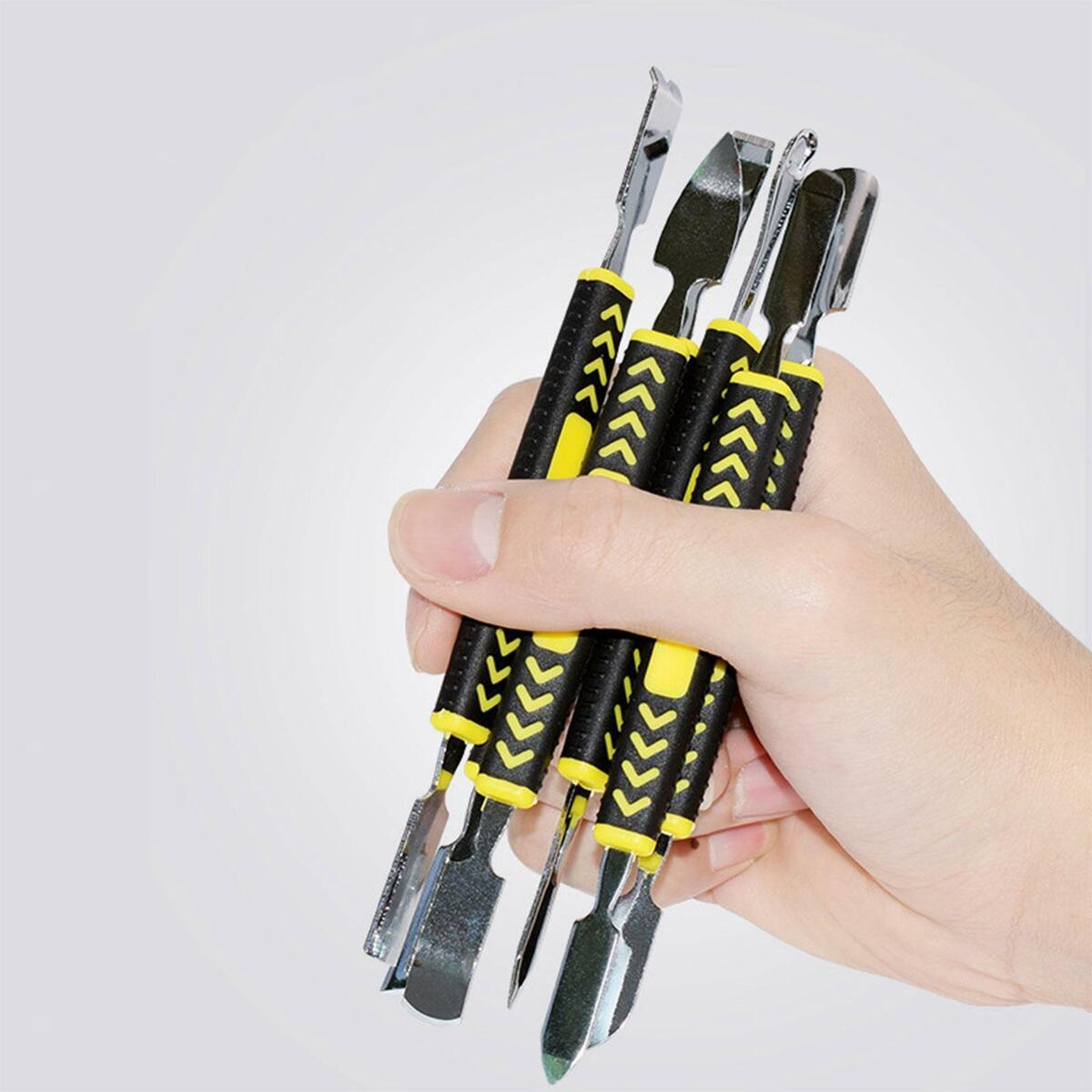 6 Pieces Dual Ends  Spudger Set Stainless Steel for Mobile Phone Laptop