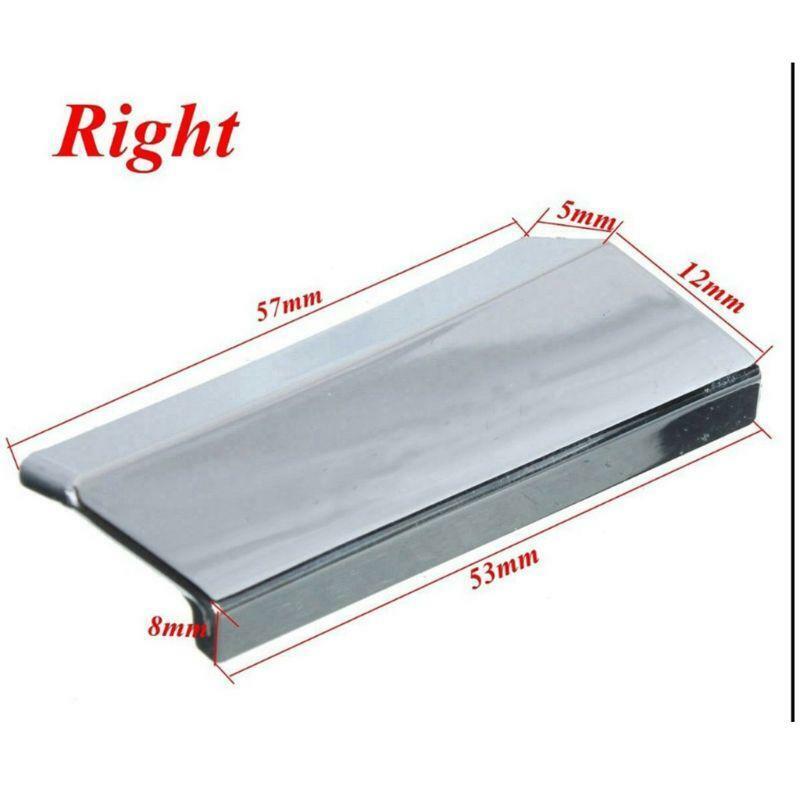 Car Headlight Washer Nozzle Cover Chrome Right and Left Fit for 2006-2011 GS300