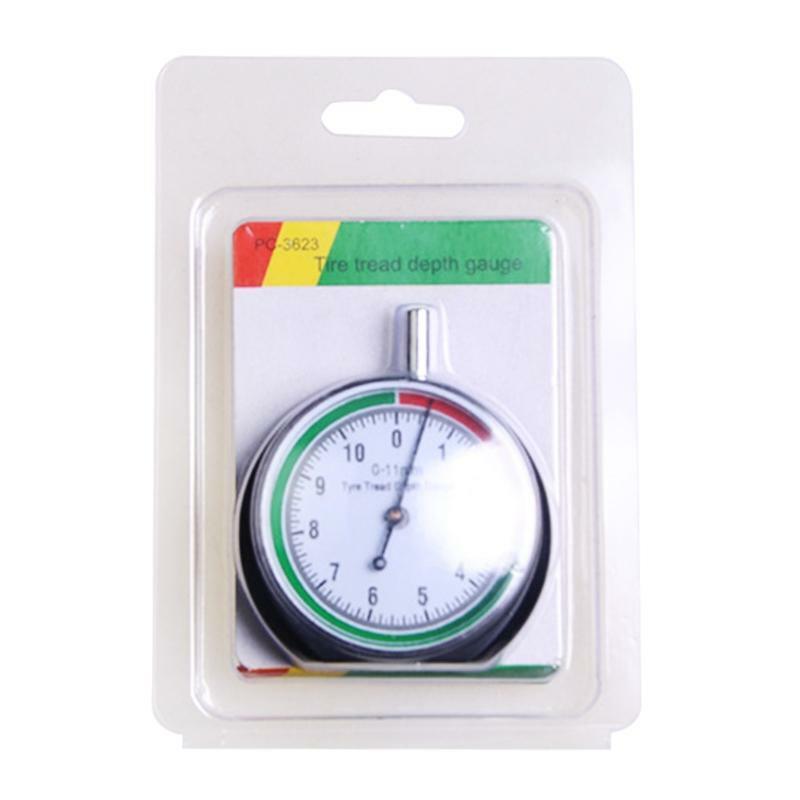 Portable Car Tyre T read Depth Gauge Tire Pointer Monitor Measure Device Tool