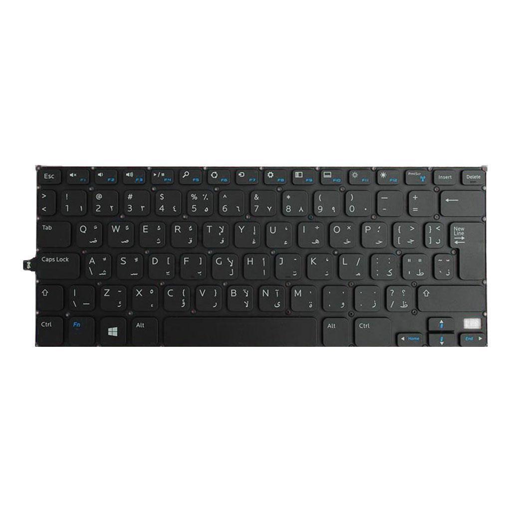 New Laptop Full Keyboard Arabic Layout Part Accs for Dell   11 3000