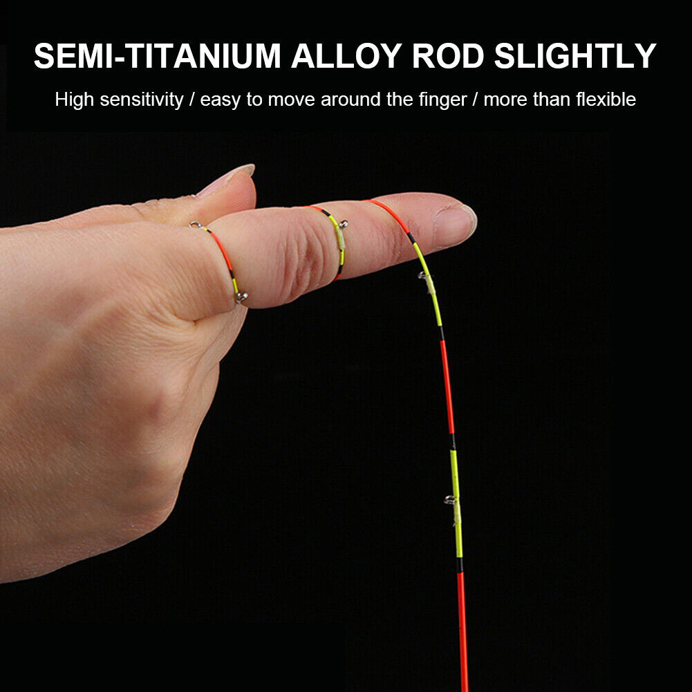 55cm Raft Stick Tip Refit Replacement Fishing Tackles (Half Titanium 0.5mm)