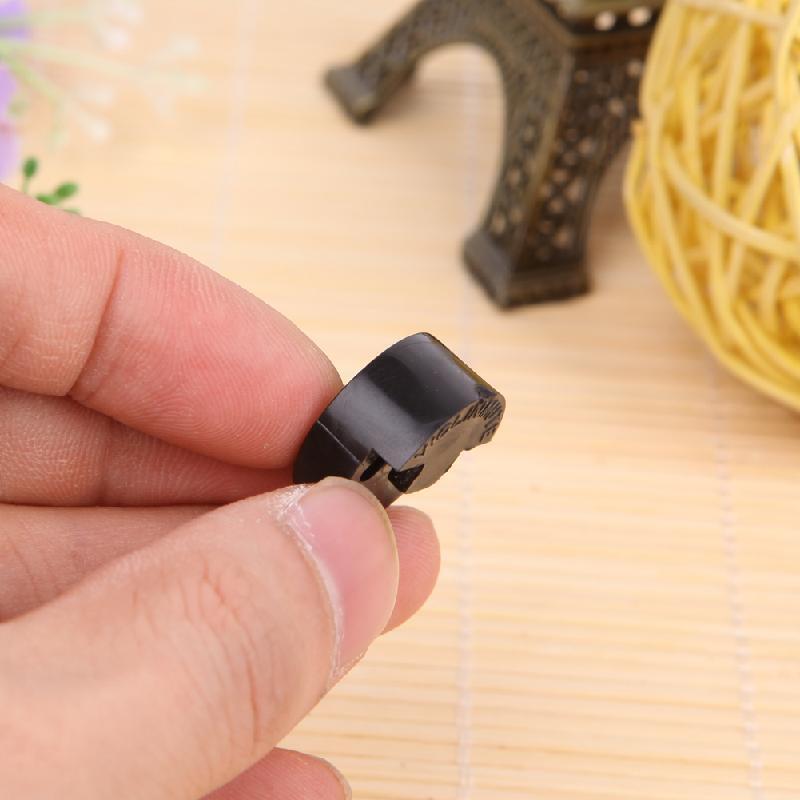 1Pc Acoustic Rubber Violin Mute Fiddle Silencer For Violin Sourdine Tools Black