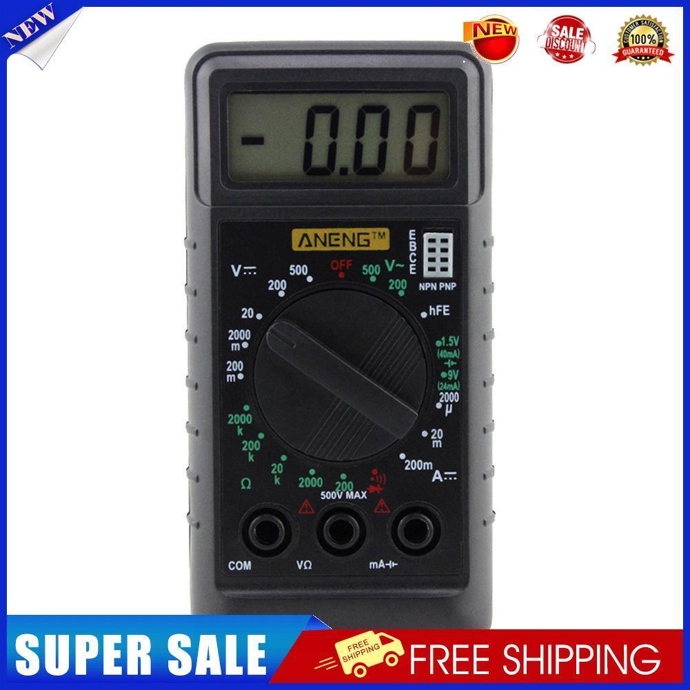 Mini Pocket DMM Digital Multi Meter OHM Test Voltmeter Ammeter with Buzzer