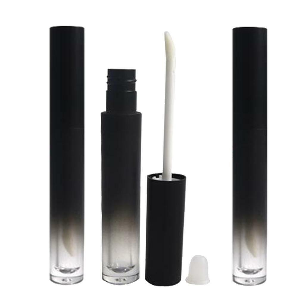 3 4.5ml Black Empty  Gloss DIY Tubes Lip Glaze Bottles