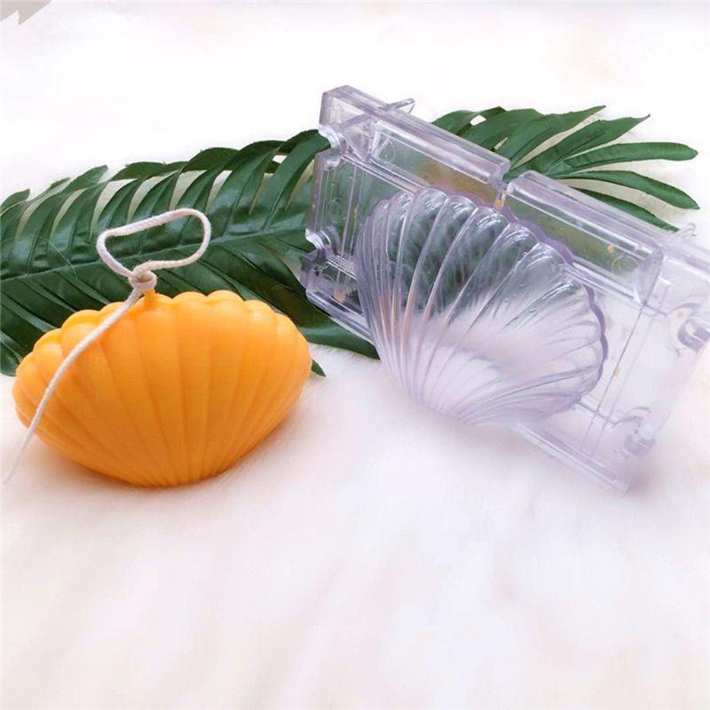 DIY Shell  Candle Molds Candle Making Mould Handmade Soap Molds Clay Craft Tools