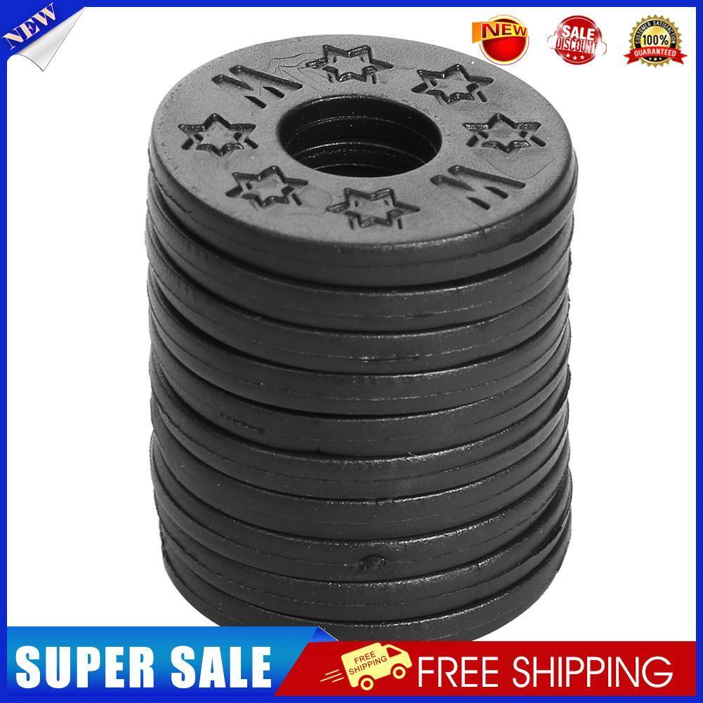 10pcs Rubber Guitar Strap Locks Blocks for Acoustic Electric Guitar Bass