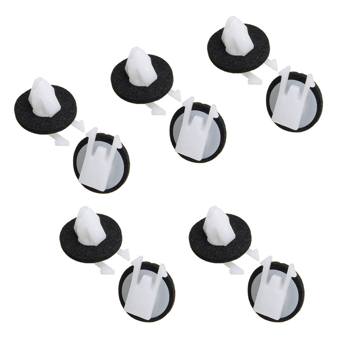 10Pcs Moulding Clips Retainer Rivet Screw Fit For Cadillac Chevrolet GMC