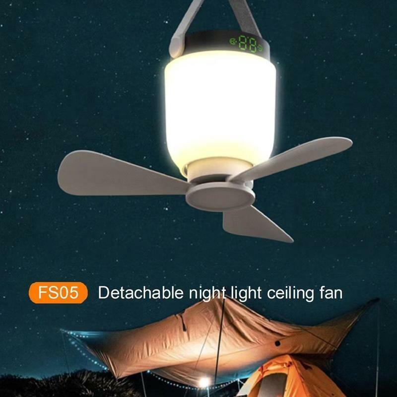 8000mAh USB Ceiling Fan Digtal Display Rechargeable Remote Countrol Timing