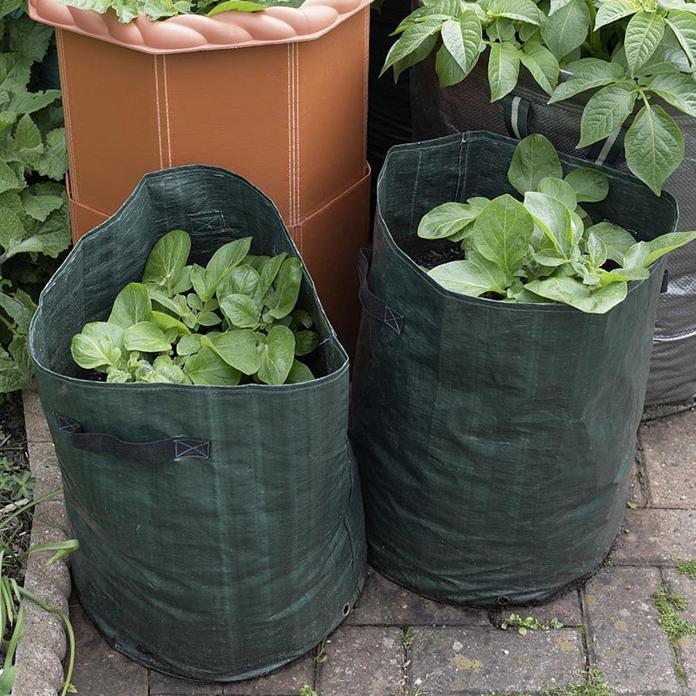 DIY Potato Grow Planter PE Planting Container Vegetable Grow Bag (35x50cm)