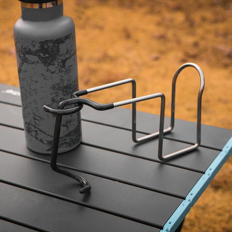 Srainless Steel Poles Hooks Camping Lantern Hangers Useful Tree Branches Hooks