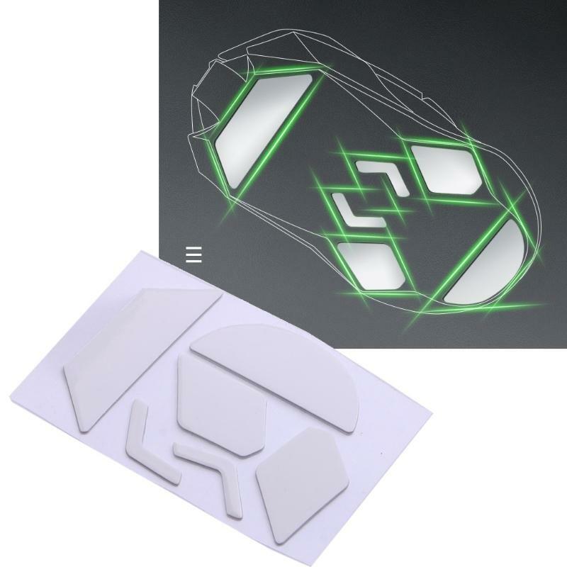 1Set Rounded Curved Edges Mouse Feet Mouse Skates Pads for logitech G900 Mouse