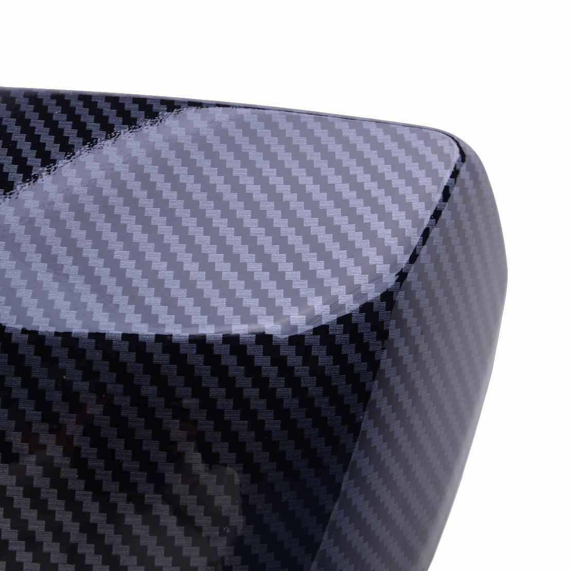 2x Carbon Fiber Style Side Mirror Cover Trim Fit For Subaru WRX STI 2015 up 2021