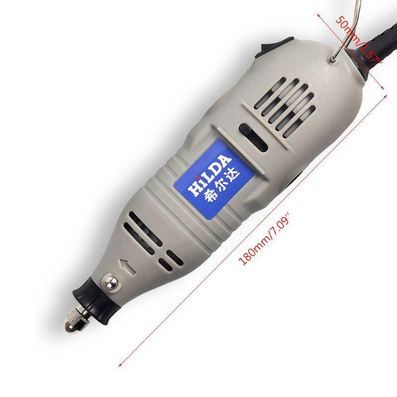 Mini Electric Grinder Drill With 6 Position Rotary for Dremel Variable Speed ?