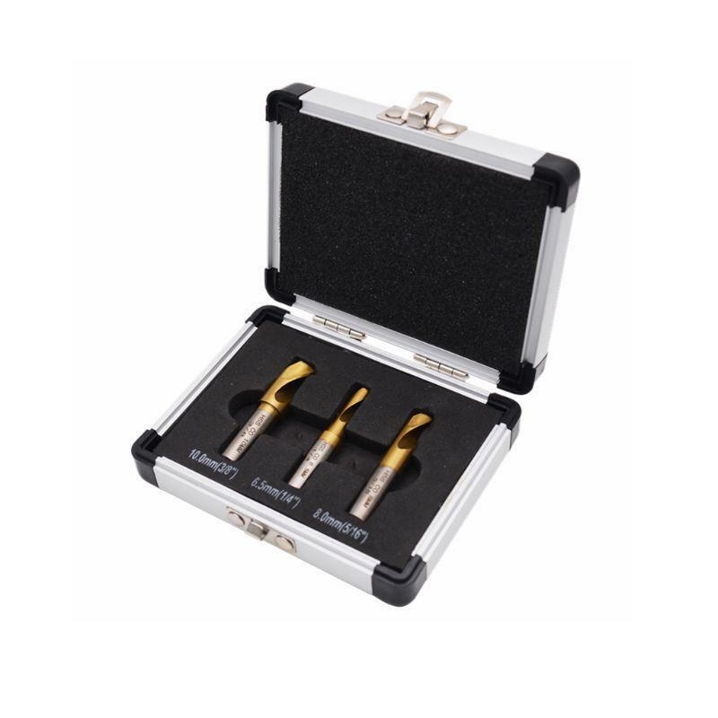 3pcs HSS CO Titanium Spot Weld Cutter Welding Drill Bit High Speed Steel Shaft