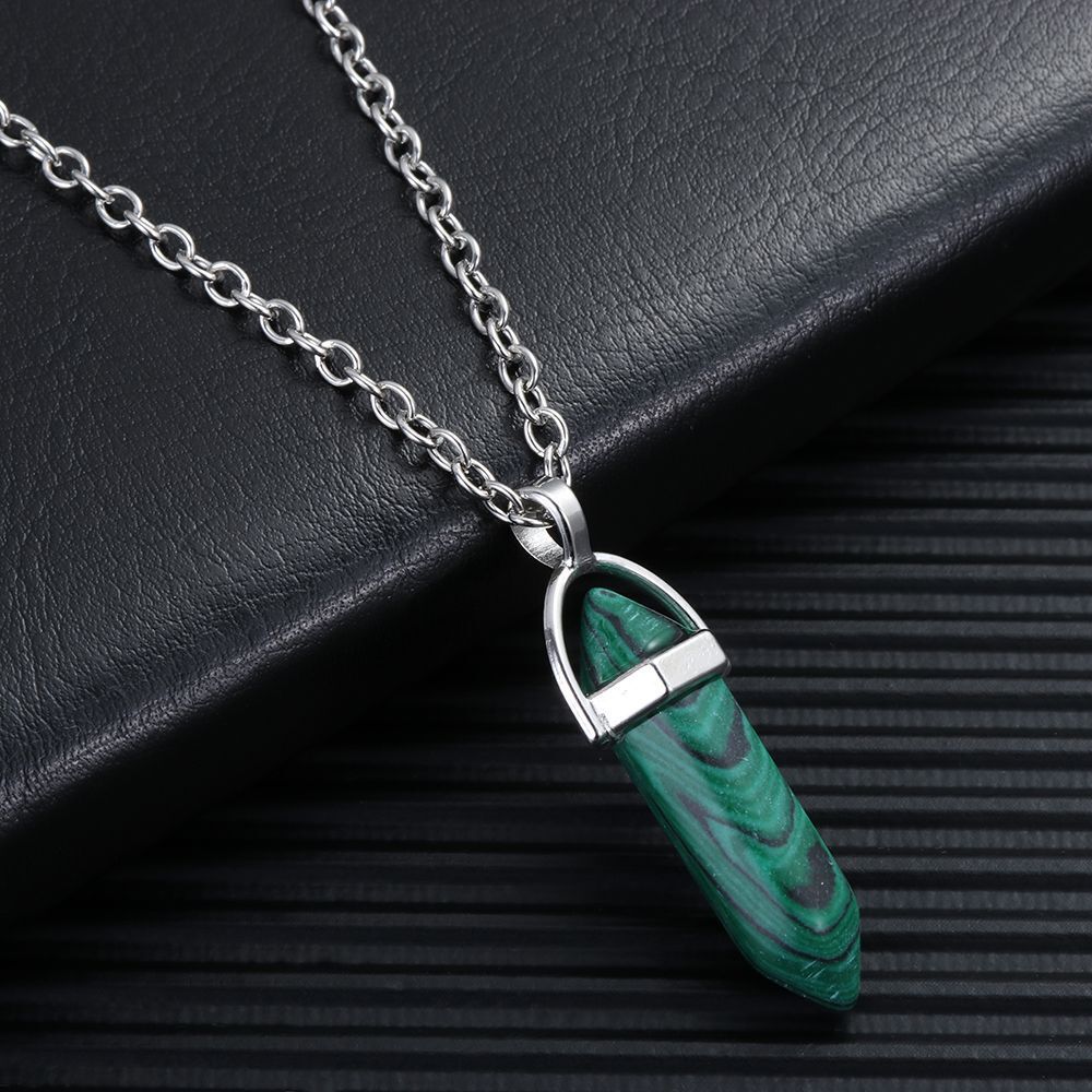 Jewelry Accessories Natural Crystal Necklace Quartz chain Stone Pendant