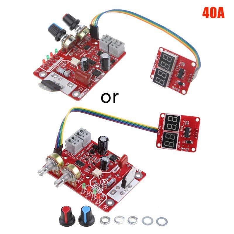 Spot Welder Time Control Board 40A Current Controller with Digital Display