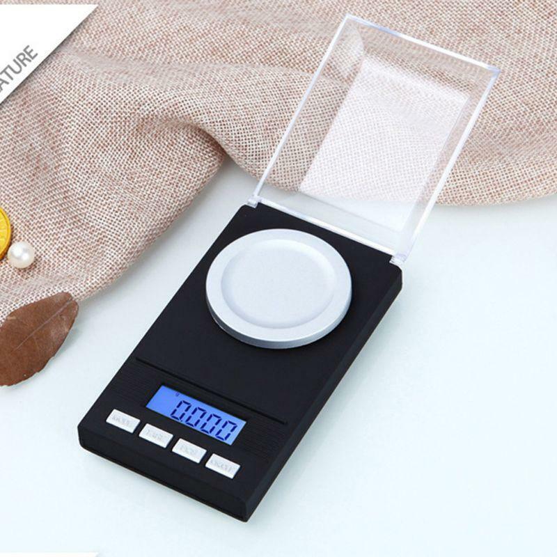 Digital Milligram Jewelry Scale 50g / 0.001g Reloading,High-Precision Pocket Sc
