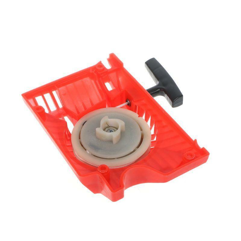 Lawn Mower Single Recoil Pull Start Starter For Chinese Chainsaw 4500 5200 5800