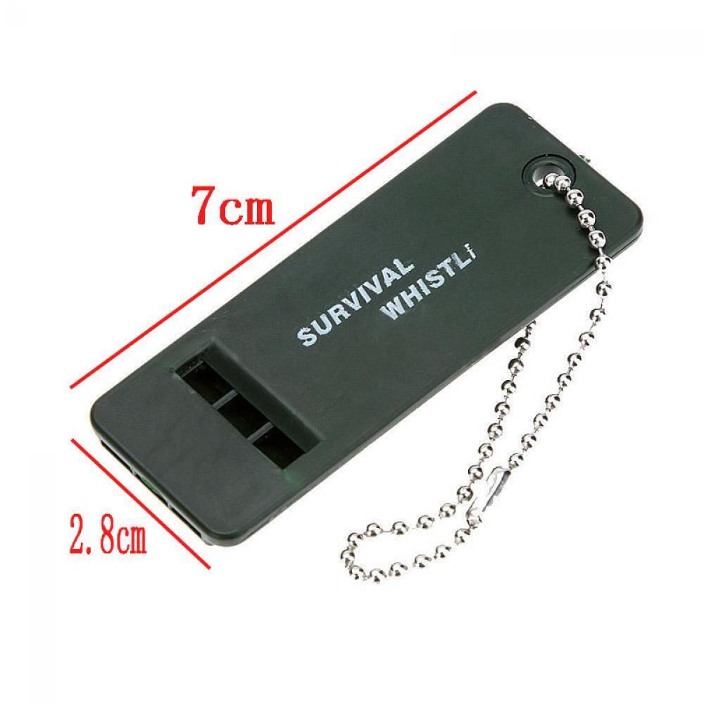 Outdoor Hiking Signal Sound Survival Whistle Camping Tool Emergency Rescue
