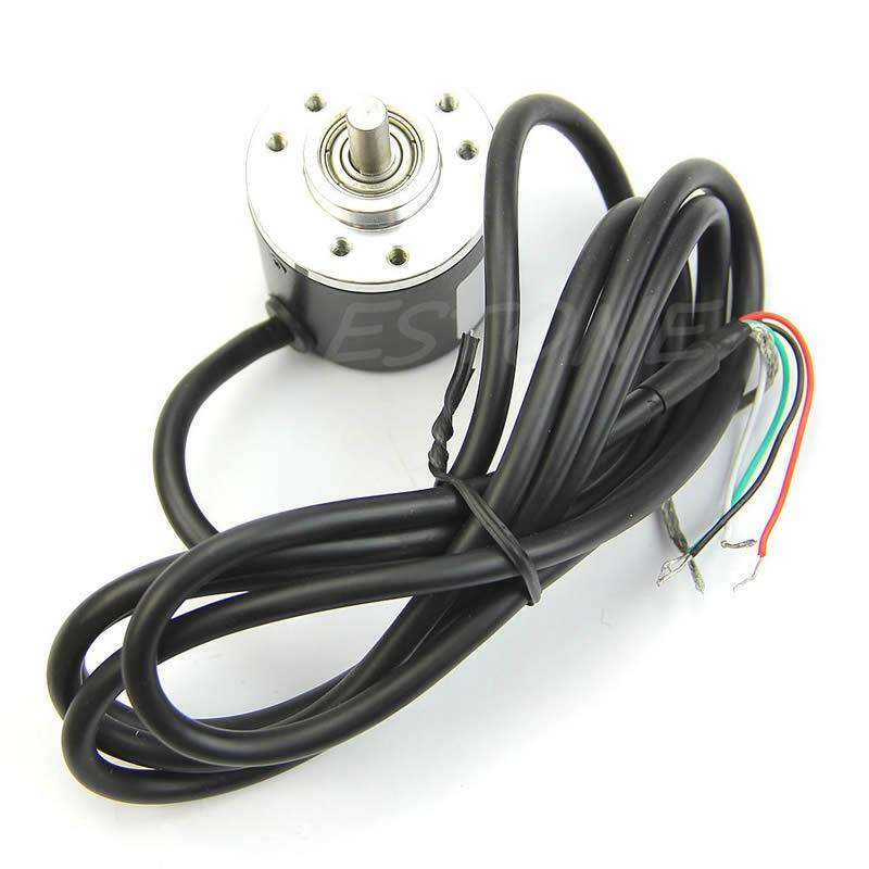 New Encoder 600 P / R 5V-24V Incremental Rotary AB 2 Phase 6mm Shaft + Coupling